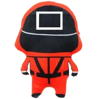 Jucărie moale Kawaii SQUID GAME 4+/ Red photo 3