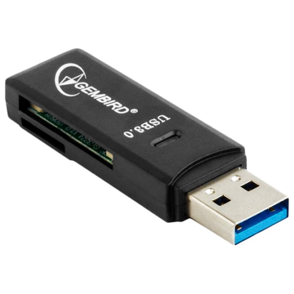 Cititor de carduri Gembird UHB-CR3-01 USB 3.0/ Black photo 2