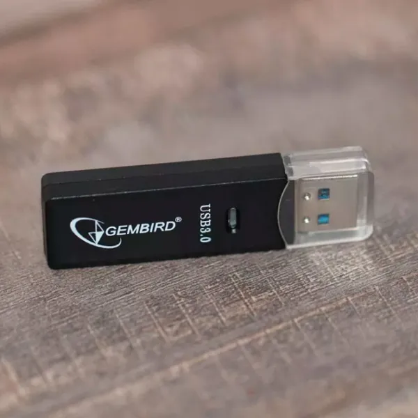 Cititor de carduri Gembird UHB-CR3-01 USB 3.0/ Black photo 4