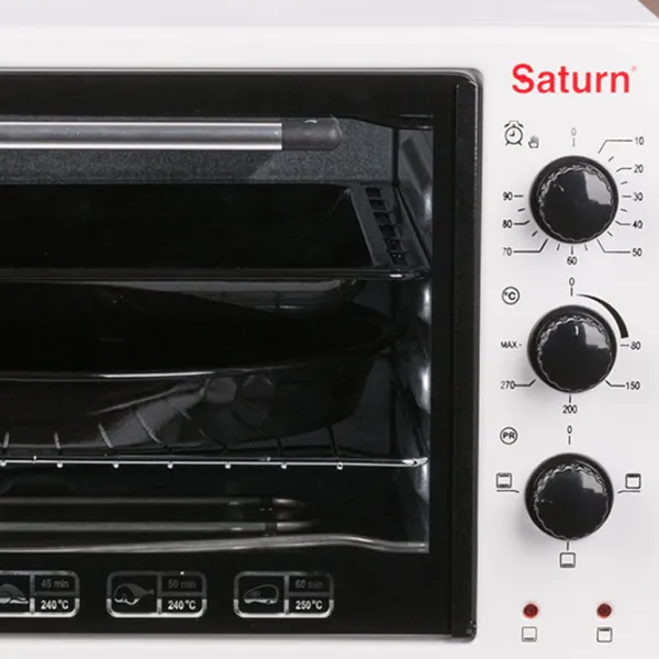 Cuptor electric Saturn ST-EC3801 42 l / 1500 W / White photo 3