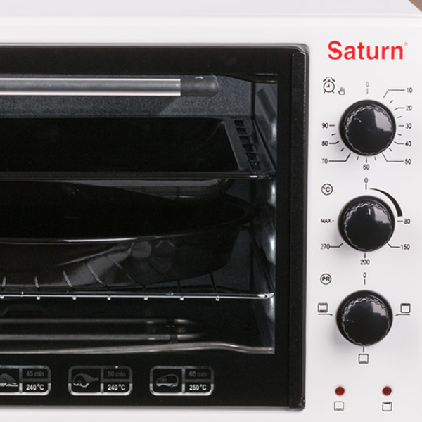 Cuptor electric Saturn ST-EC3801 42 l / 1500 W / White photo 3