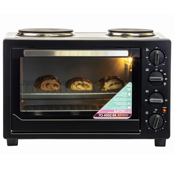Cuptor electric Brock TO4502BK 45 l / 3300 W / Black photo 5