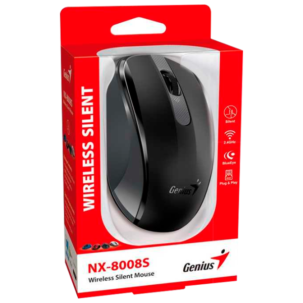 Mouse Genius NX-8008S USB/ Black photo 3