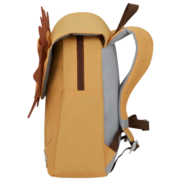 Ghiozdan pentru copii Samsonite Happy Sammies Eco Leul Lester S+ Yellow / Brown Yellow / 11l photo 3
