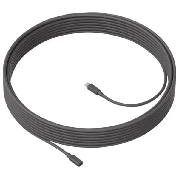 Кабель данных Logitech microUSB + microUSB 10 м/ Черный photo 3
