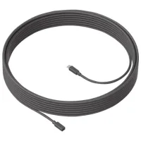 Кабель данных Logitech microUSB + microUSB 10 м/ Черный photo 3