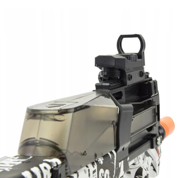 Pistol automat de jucărie Splatter Ball Gun P90 ST619A 14+/ Bile gel/ Black photo 6