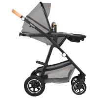 Cărucior pentru copil Lionelo Amber 3 in 1 1000970-006/ Gray photo 3