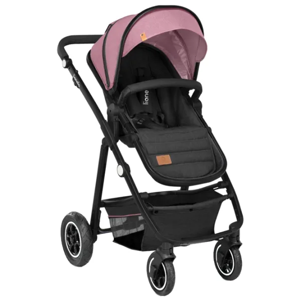 Детская коляска Lionelo Amber 2 in 1 1000970-005/ Розовый photo 2