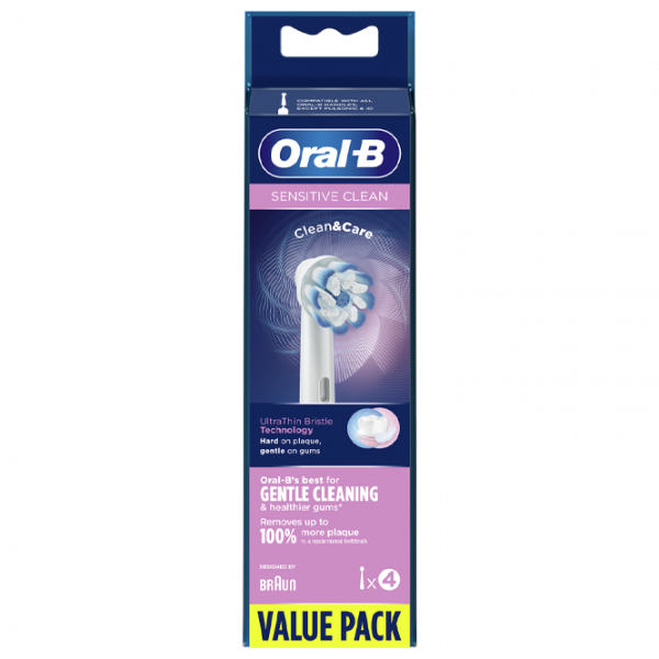 Rezervă pentru periuțe de dinți Braun EB60/ 4 Pentru maturi/ White photo 4