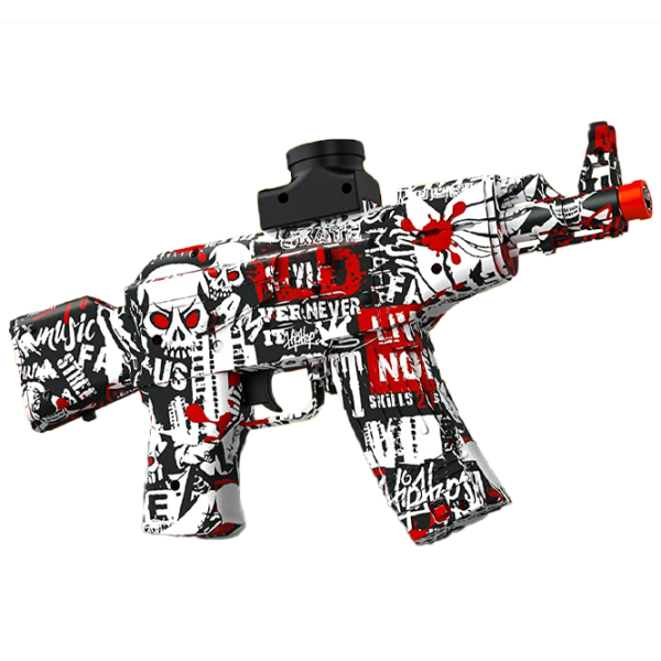 Pistol automat de jucărie Splatter Ball Gun AK-47 ST617A 12+/ Bile gel/ Red photo 2