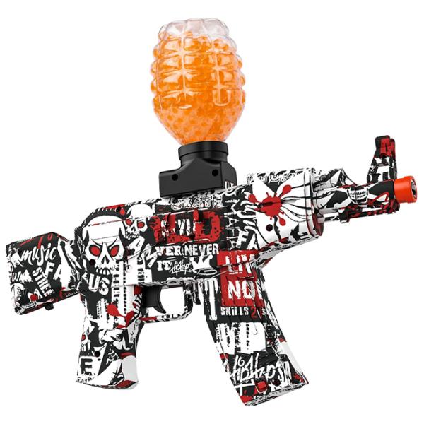 Pistol automat de jucărie Splatter Ball Gun AK-47 ST617A 12+/ Bile gel/ Red photo 3