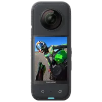 Cameră action Insta360 X3 72 MP / 1800 mAh / Black photo 2