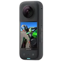 Cameră action Insta360 X3 72 MP / 1800 mAh / Black photo 4