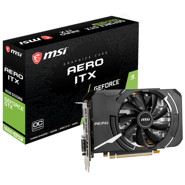 Видеокарта MSI GeForce GTX 1660 SUPER AERO ITX  / 6 ГБ photo 5 Видеокарта MSI GeForce GTX 1660 SUPER AERO ITX  / 6 ГБ photo 5