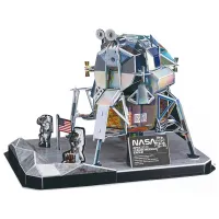 Puzzle 3D CubicFun Apollo 11 Lunar Module Eagle 8+/ Numărul de piese: 93 photo 2