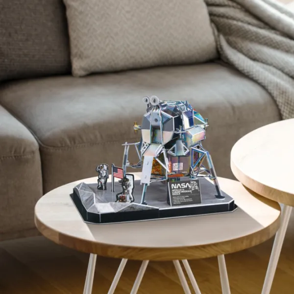 Пазл 3D CubicFun Apollo 11 Lunar Module Eagle 8+/ Количество деталей: 93 photo 4