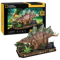 Puzzle 3D CubicFun Stegosaurus 8+/ Numărul de piese: 62 photo 3