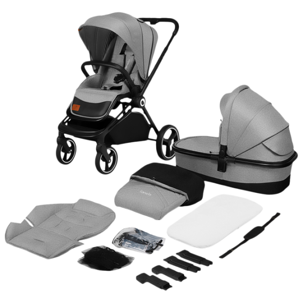 Детская коляска Lionelo Mika 2 in 1 29143-004/ Серый photo 6 Детская коляска Lionelo Mika 2 in 1 29143-004/ Серый photo 6