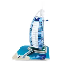 Puzzle 3D CubicFun Burjal-Arab 8+/ Numărul de piese: 46 photo 2