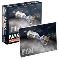 Puzzle 2D CubicFun APOLLO 11 Docking With Lunar Module 8+/ Numărul de piese: 1000 photo 3