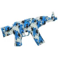Pistol automat de jucărie Splatter Ball Gun AK-47 ST617A 12+/ Bile gel/ Blue photo 3