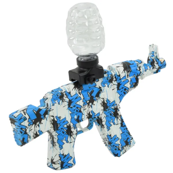 Pistol automat de jucărie Splatter Ball Gun AK-47 ST617A 12+/ Bile gel/ Blue photo 4