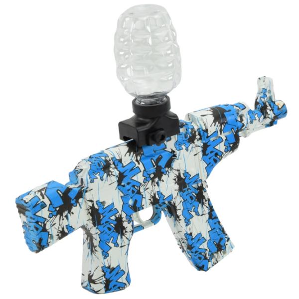 Pistol automat de jucărie Splatter Ball Gun AK-47 ST617A 12+/ Bile gel/ Blue photo 4