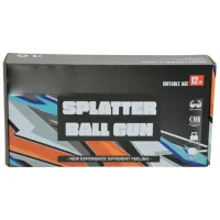 Pistol automat de jucărie Splatter Ball Gun AK-47 ST617A 12+/ Bile gel/ Blue photo 6