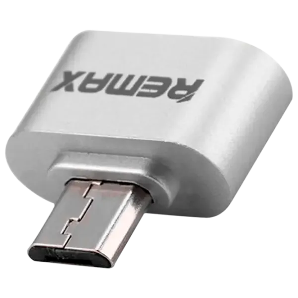 Adapter Remax RA-OTG Silver photo 2 Adapter Remax RA-OTG Silver photo 2