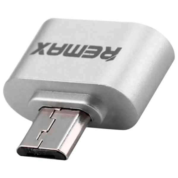 Adapter Remax RA-OTG Silver photo 2 Adapter Remax RA-OTG Silver photo 2