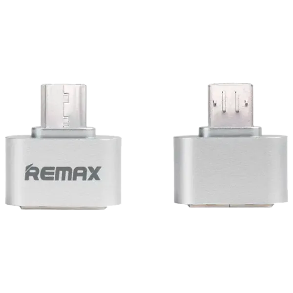 Adapter Remax RA-OTG Silver photo 4 Adapter Remax RA-OTG Silver photo 4