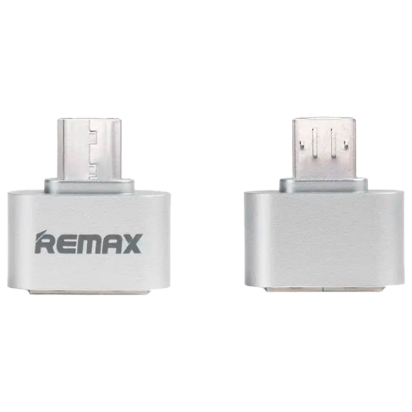 Adapter Remax RA-OTG Silver photo 4 Adapter Remax RA-OTG Silver photo 4