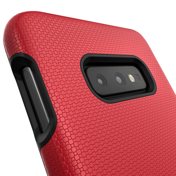 Чехол для смартфона Samsung Galaxy S10e CRAVE/ Back/ Поликарбонат/ Черный Красный photo 2