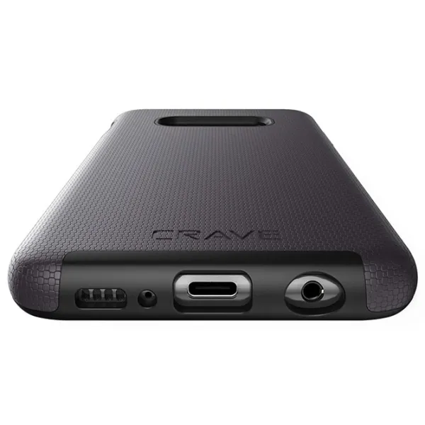 Чехол для смартфона Samsung Galaxy S10e CRAVE/ Back/ Поликарбонат/ Черный photo 2