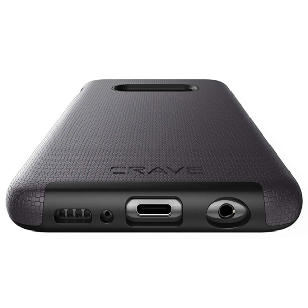 Чехол для смартфона Samsung Galaxy S10e CRAVE/ Back/ Поликарбонат/ Черный photo 2