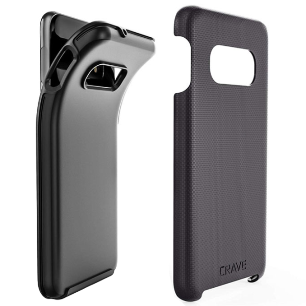 Чехол для смартфона Samsung Galaxy S10e CRAVE/ Back/ Поликарбонат/ Черный photo 4