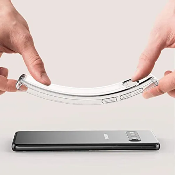 Чехол для смартфона Samsung Galaxy S10 Araree/ Back/ TPU/ Clear Прозрачный photo 3 Чехол для смартфона Samsung Galaxy S10 Araree/ Back/ TPU/ Clear Прозрачный photo 3