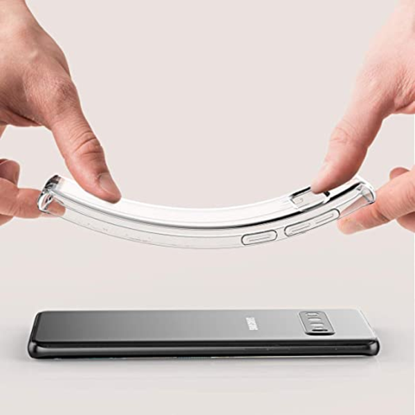 Чехол для смартфона Samsung Galaxy S10 Araree/ Back/ TPU/ Clear Прозрачный photo 3 Чехол для смартфона Samsung Galaxy S10 Araree/ Back/ TPU/ Clear Прозрачный photo 3