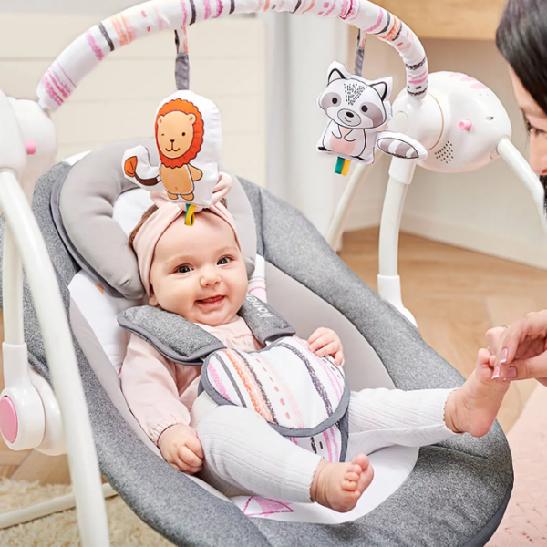 Детские качели Lionelo Ruben (35473-002) 9 кг/ Розовый photo 6