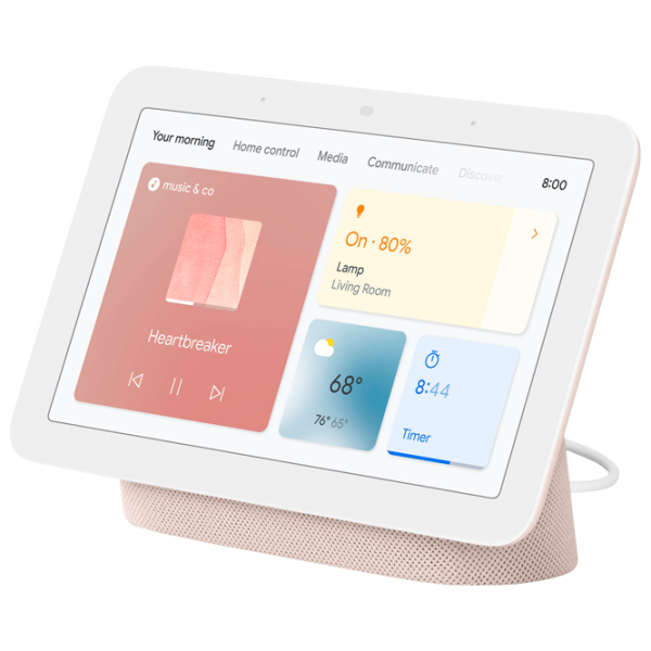 Boxă smart Google Nest Hub (2nd Gen) Sand photo 2