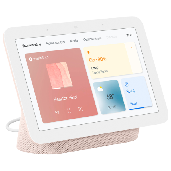Boxă smart Google Nest Hub (2nd Gen) Sand photo 3