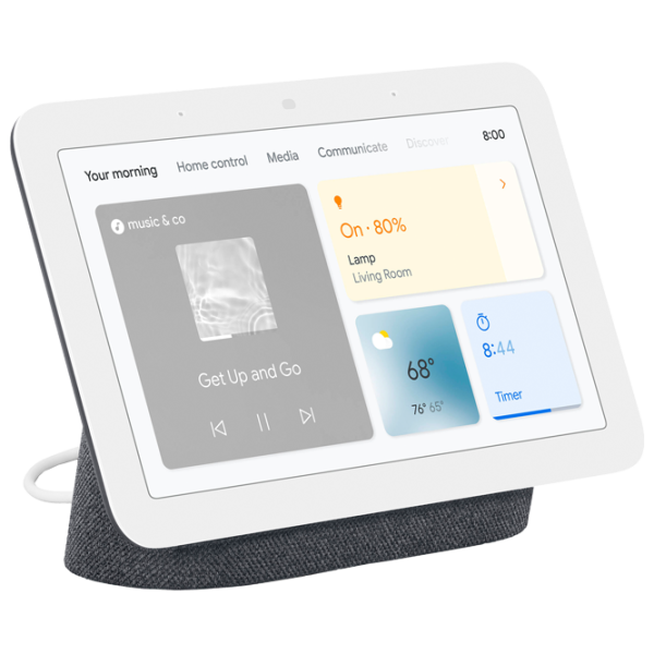 Boxă smart Google Nest Hub (2nd Gen) Black photo 2