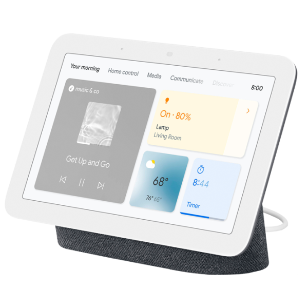Boxă smart Google Nest Hub (2nd Gen) Black photo 3