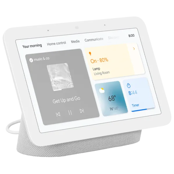 Boxă smart Google Nest Hub (2nd Gen) Silver photo 2