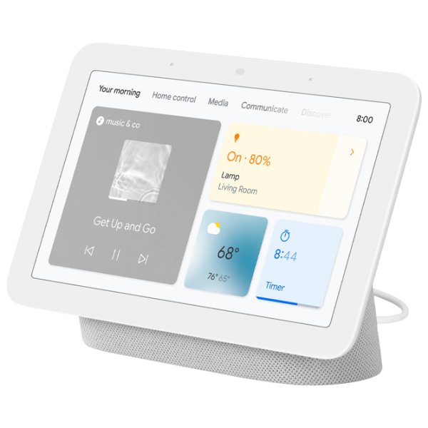 Boxă smart Google Nest Hub (2nd Gen) Silver photo 3