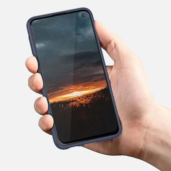 Чехол для смартфона Samsung Galaxy S10e Araree/ Back/ TPU/ Deep Синий photo 2 Чехол для смартфона Samsung Galaxy S10e Araree/ Back/ TPU/ Deep Синий photo 2