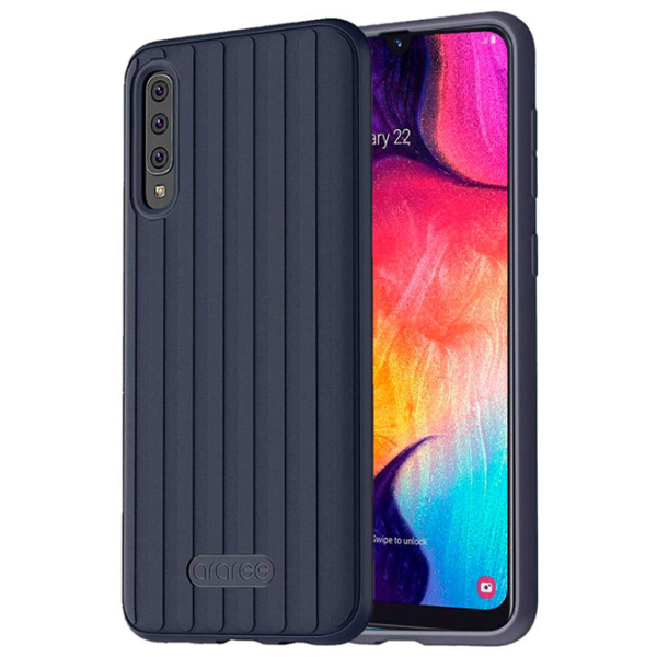 Чехол для смартфона Samsung Galaxy A70 Araree/ Back/ TPU/ Синий photo 2 Чехол для смартфона Samsung Galaxy A70 Araree/ Back/ TPU/ Синий photo 2