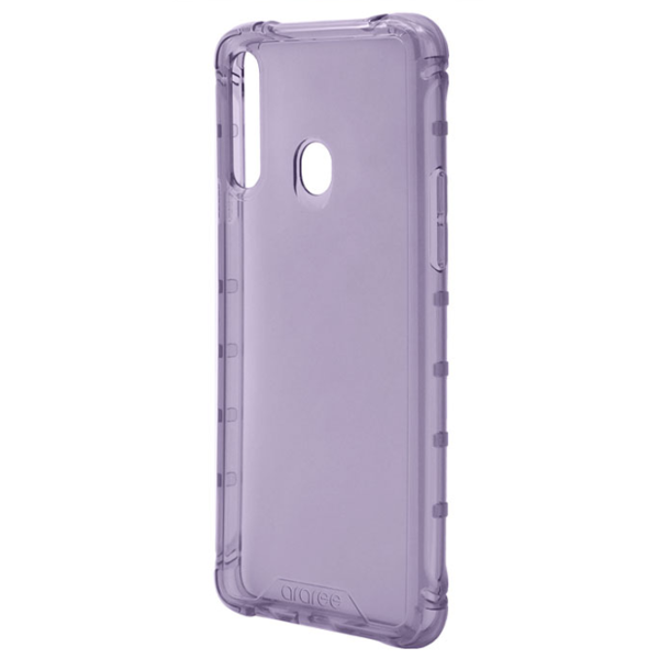 Чехол для смартфона Samsung Galaxy A20s Araree/ Back/ TPU/ Прозрачный Пурпурный photo 3 Чехол для смартфона Samsung Galaxy A20s Araree/ Back/ TPU/ Прозрачный Пурпурный photo 3