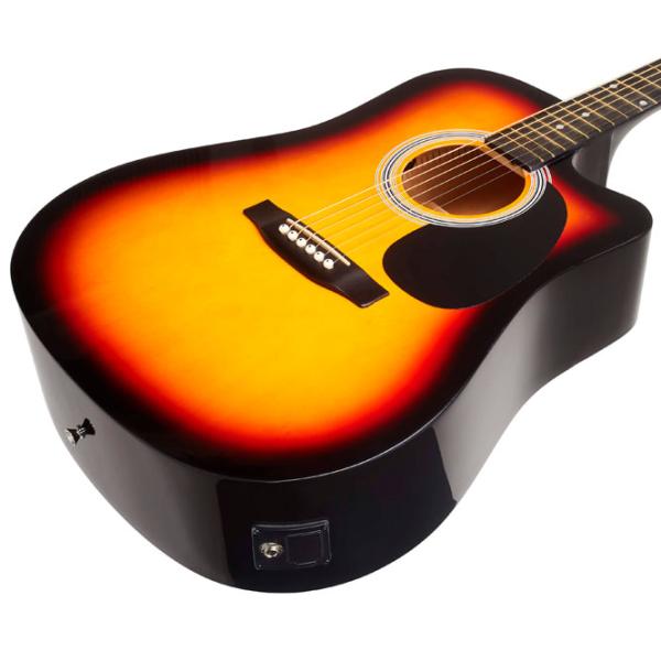 Chitară electrică Fender SA-105CE 4/ 4, Dreadnought photo 4